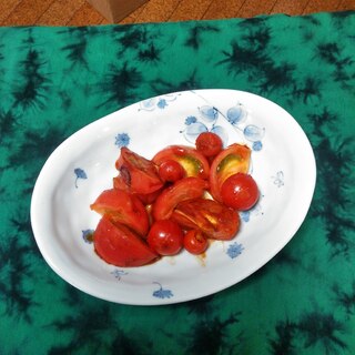 トマトのケチャップ炒め